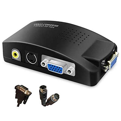 rca to vga converter box|vga female to rca.